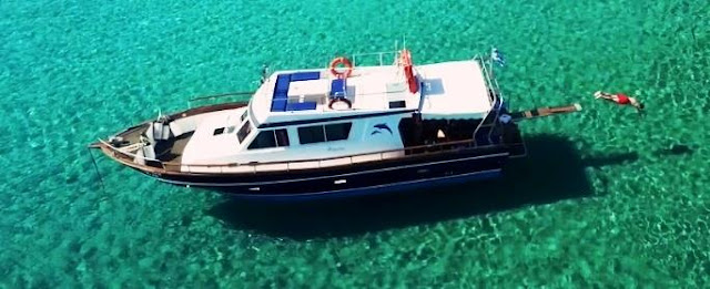 Круиз на яхте вдоль Афона